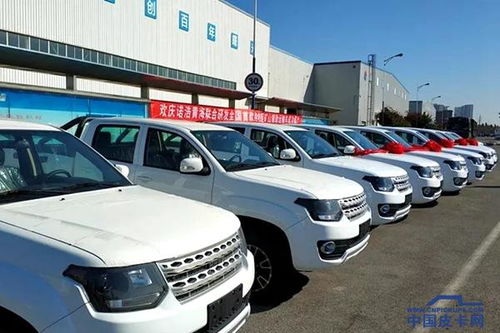 純電 四驅(qū) 黃海n2礦山輔助運(yùn)輸皮卡車下線